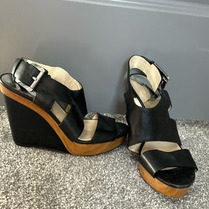 Michael Kors Black Wedge size 7.5